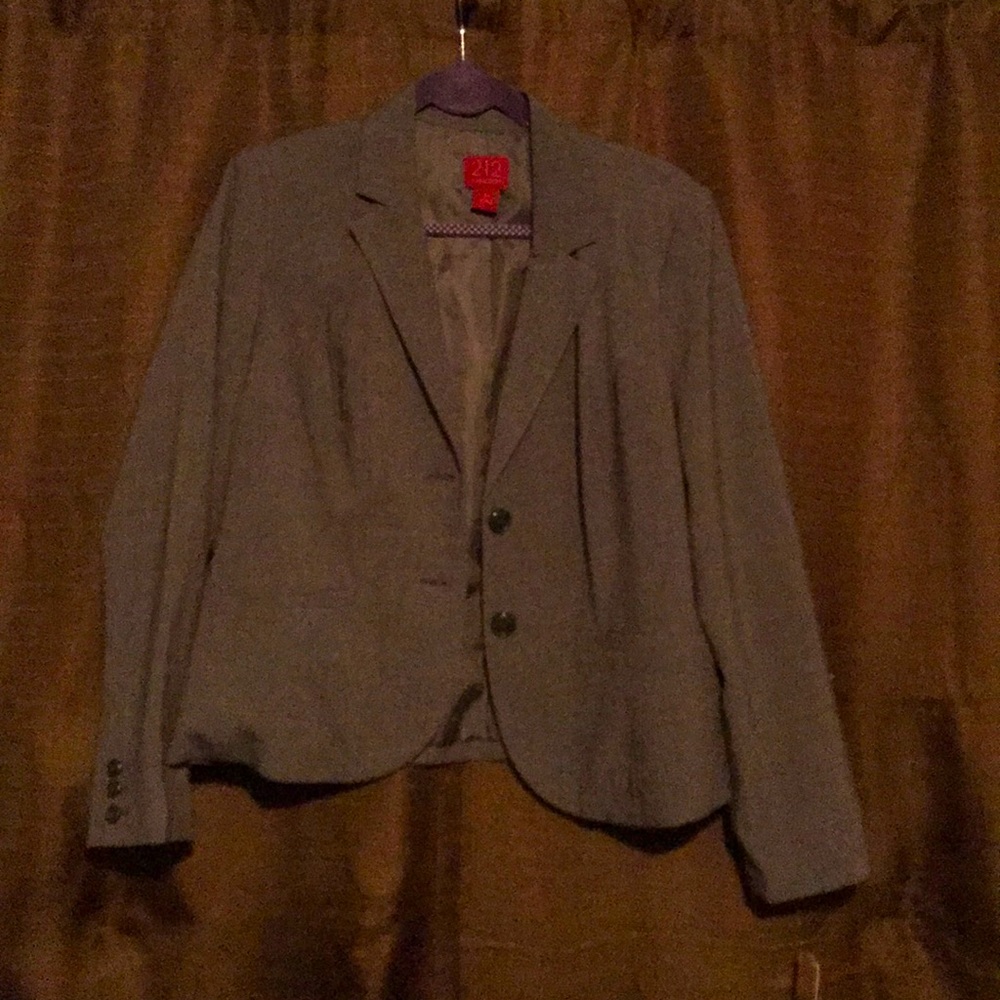 Gray blazer
